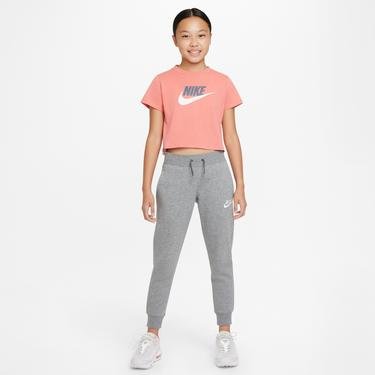  Nike Sportswear Futura Çocuk Pembe Crop T-Shirt