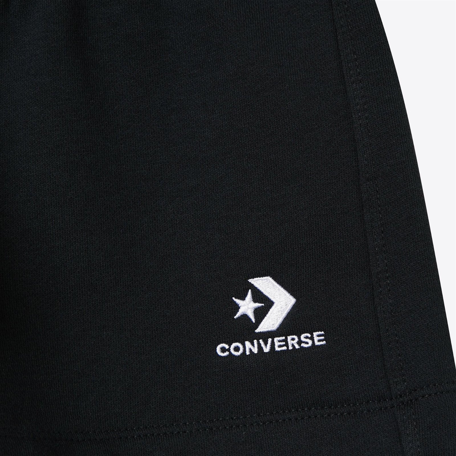 Converse Embroidered Star Chevron Short Ft Kadın Siyah Şort