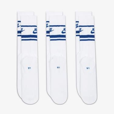  Nike Sportswear Everyday Essential Cr Unisex Beyaz Çorap