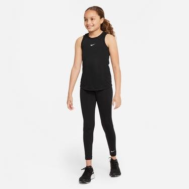  Nike Dri-FIT One Tank Çocuk Siyah T-Shirt