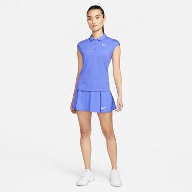  Nike Court Dri-FIT Victory Polo Kadın Mavi T-Shirt