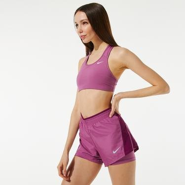  Nike Dri-FIT Swoosh Non-padded Kadın Pembe Bra