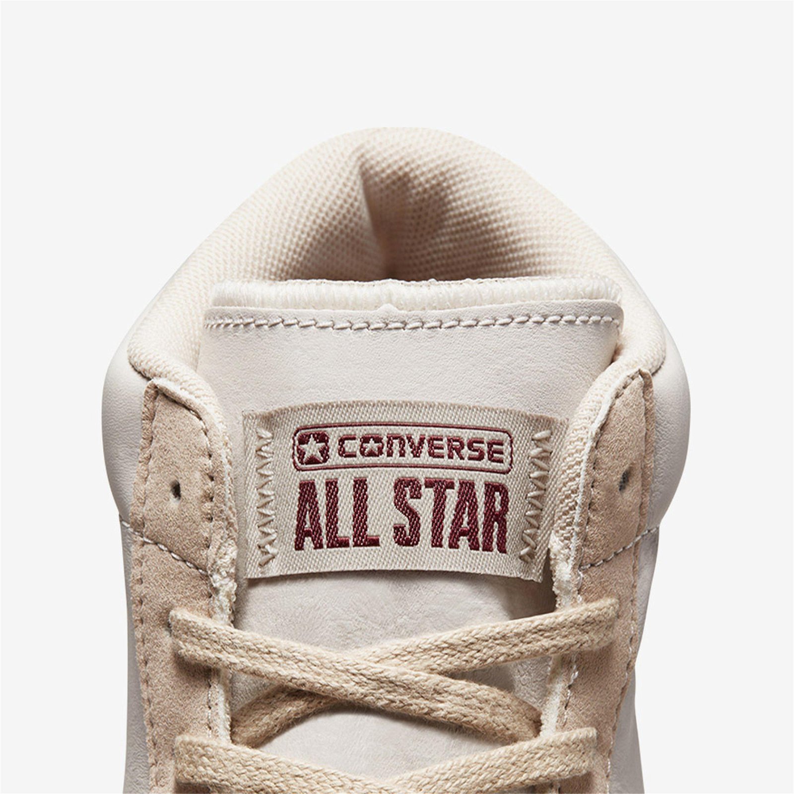 Converse Pro Leather Hi Unisex Beyaz/Bordo Sneaker