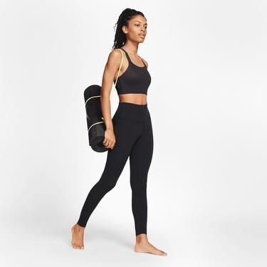  Nike Dri-Fit Swoosh Luxe Kadın Siyah Bra