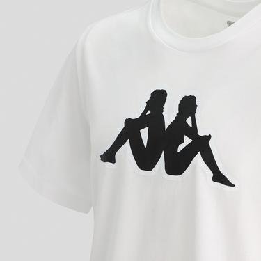  Kappa Logo Zobi Erkek Beyaz T-Shirt