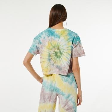  Fifty Pieces Kadın Batik Renkli T-Shirt