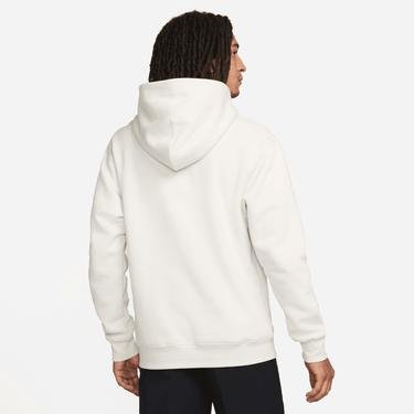  Jordan Essential Fleece Po Hoodie Erkek Beyaz Sweatshirt
