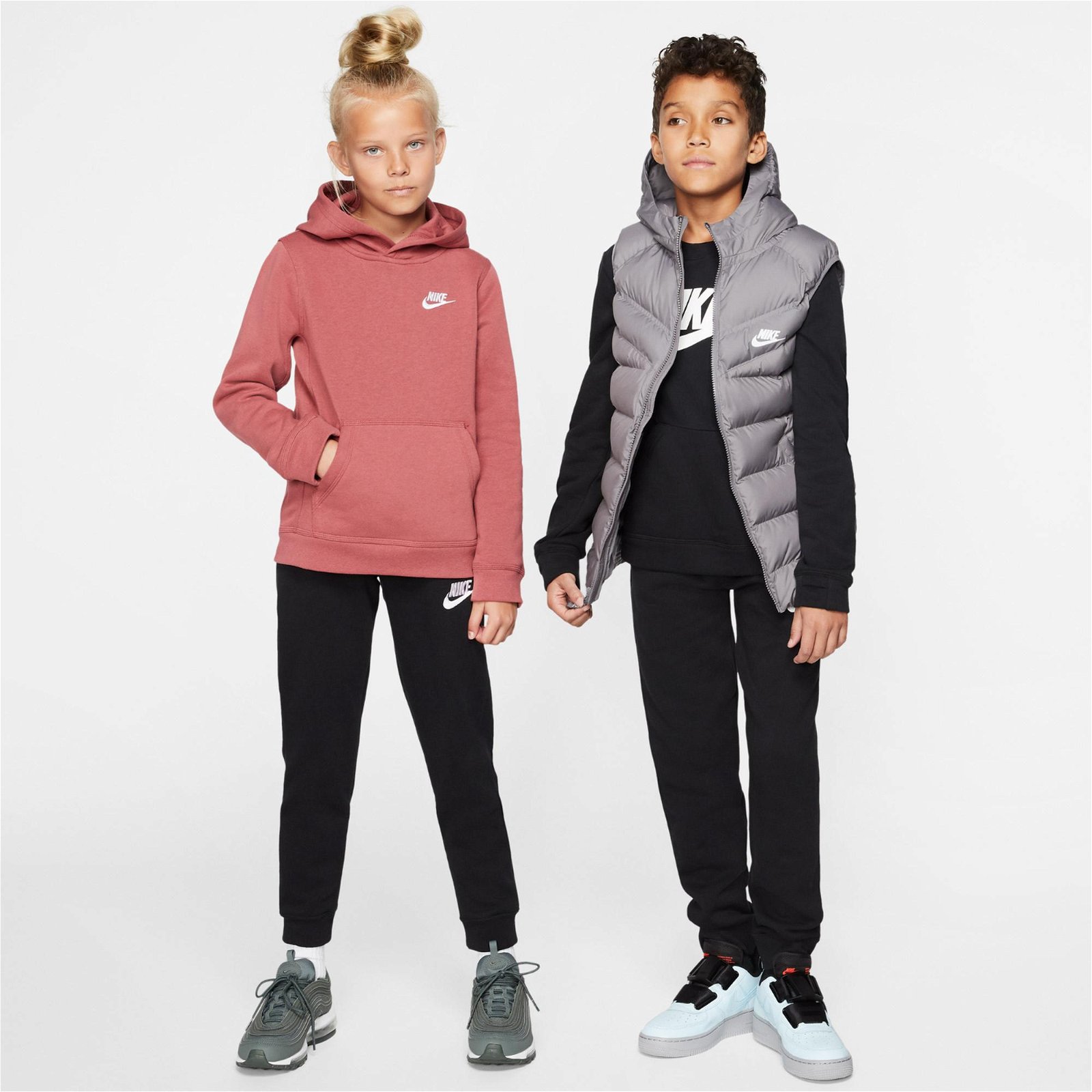 Nike Boys Kids Sportswear Club Fleece Jogger Çocuk Siyah Eşofman Altı