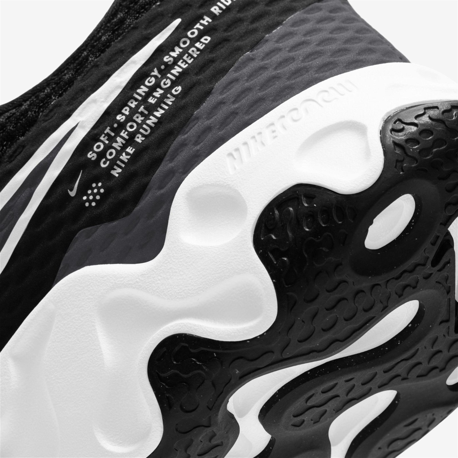 Nike Renew Ride 2 Erkek Siyah Spor Ayakkabı