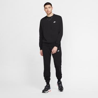  Nike Sportswear Club Crew Erkek Siyah Sweatshirt