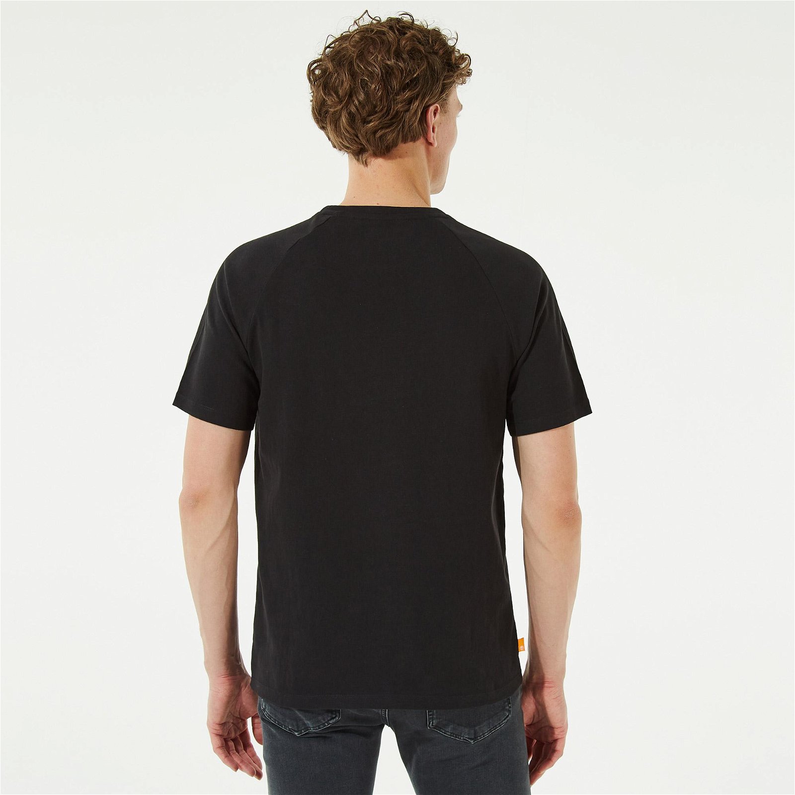 Timberland Hw Stack Ss Erkek Siyah T-Shirt