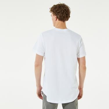  Fifty Pieces Simetrik Erkek Beyaz T-Shirt