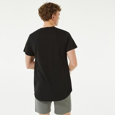  Fifty Pieces Simetrik Erkek Siyah T-Shirt