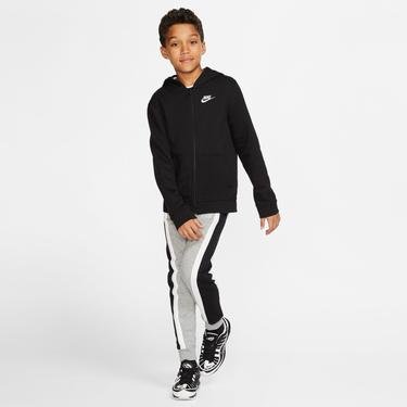  Nike Big Kids Sportswear Club Çocuk Siyah Kapüşonlu Sweatshirt