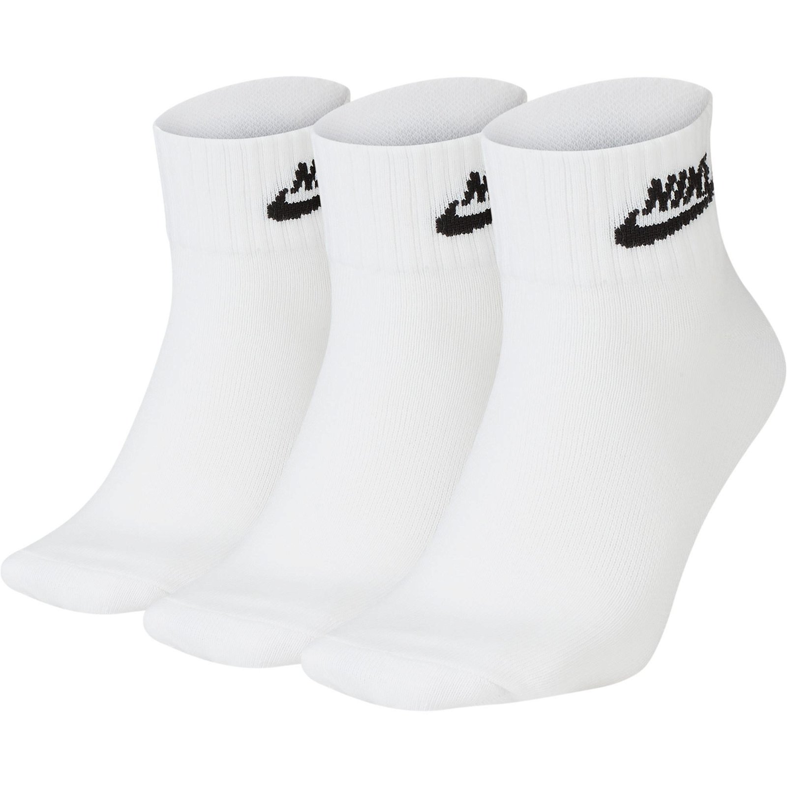 Nike Sportswear Every Essential 3'lü Beyaz Çorap