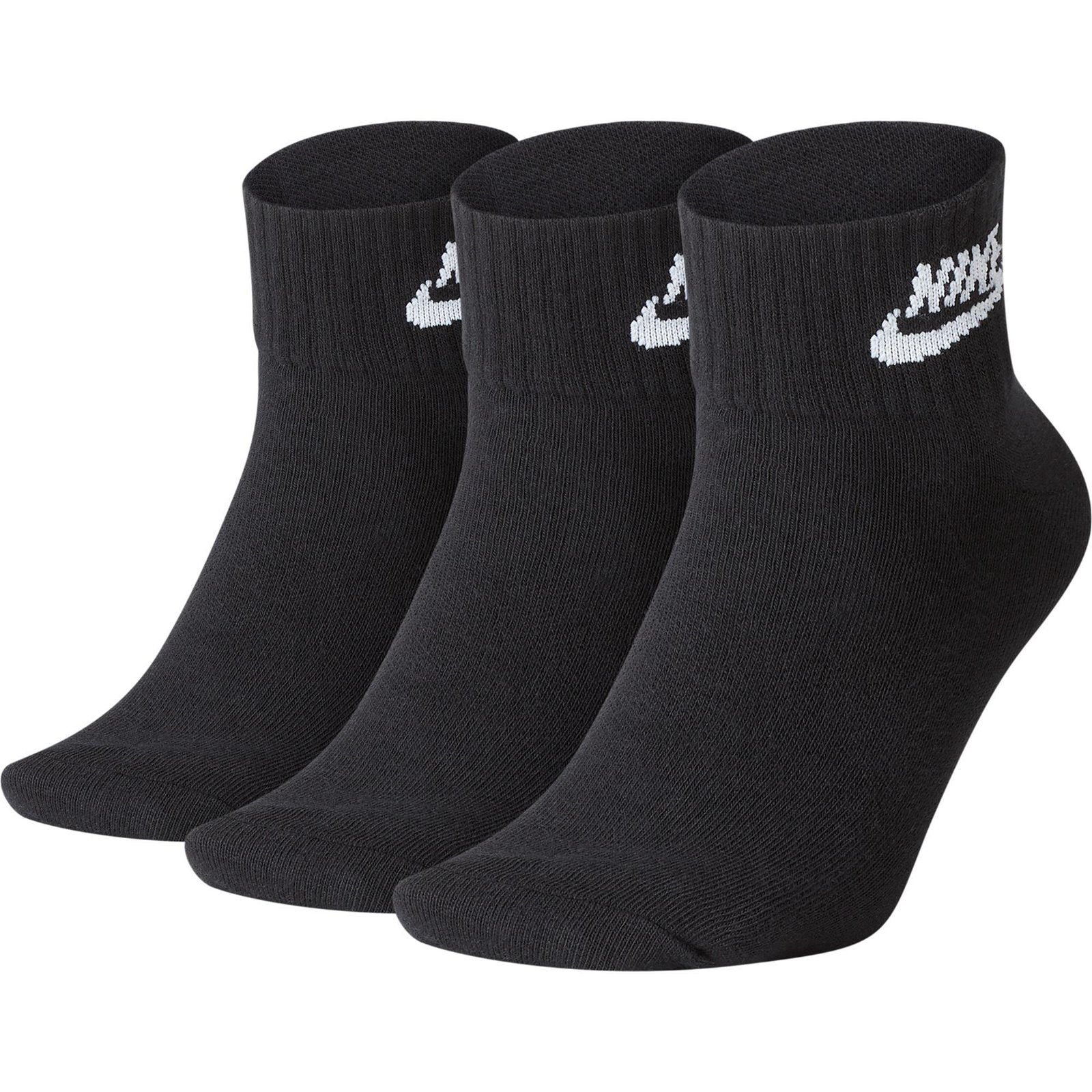 Nike Sportswear Every Essential 3'lü Siyah Çorap