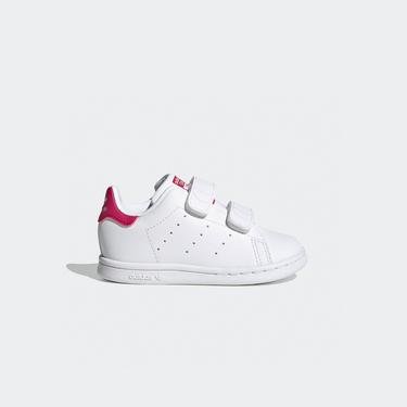  adidas Stan Smith Bebek Kırmızı-Beyaz Spor Ayakkabı