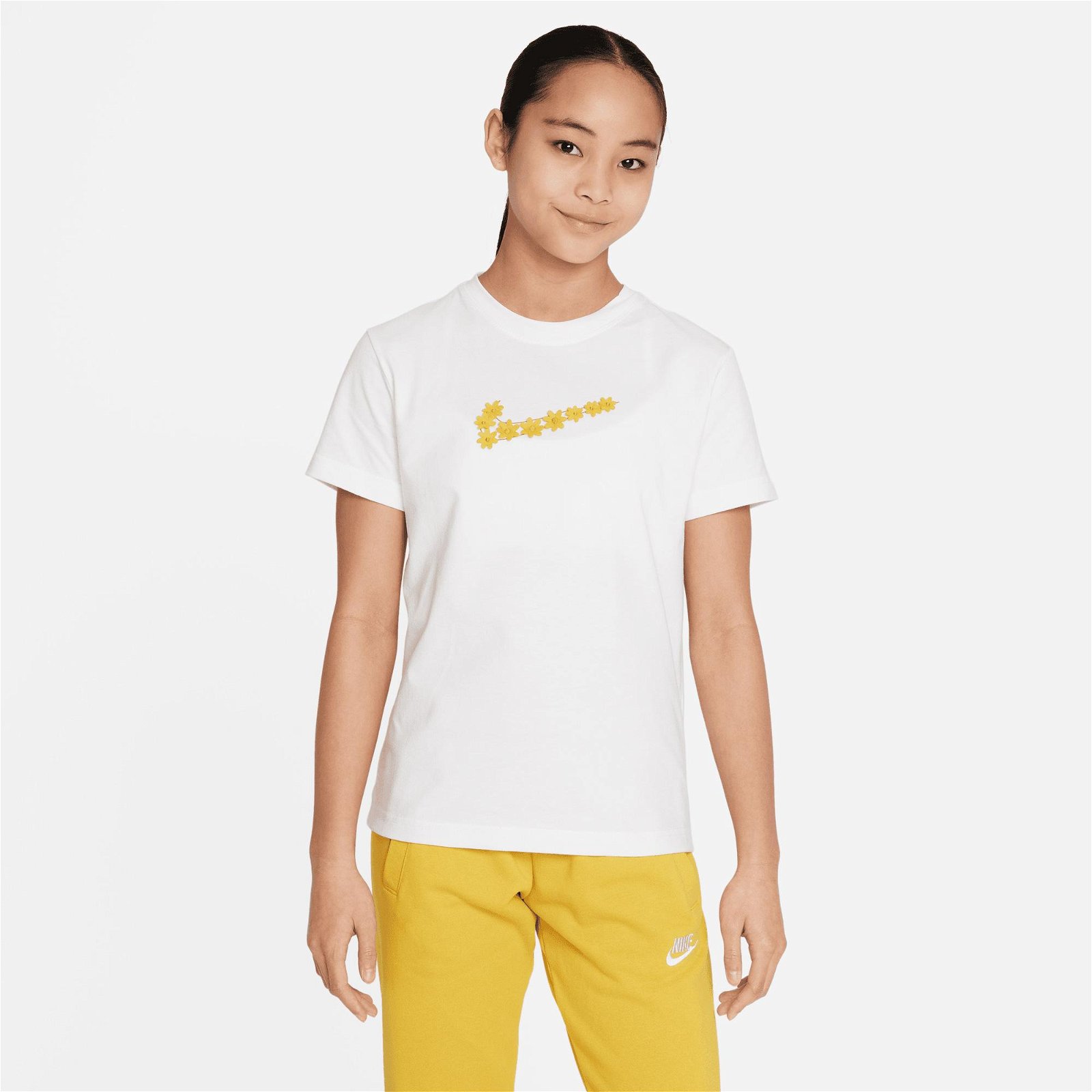 Nike Sportswear Energy Brief Çocuk Beyaz T-Shirt