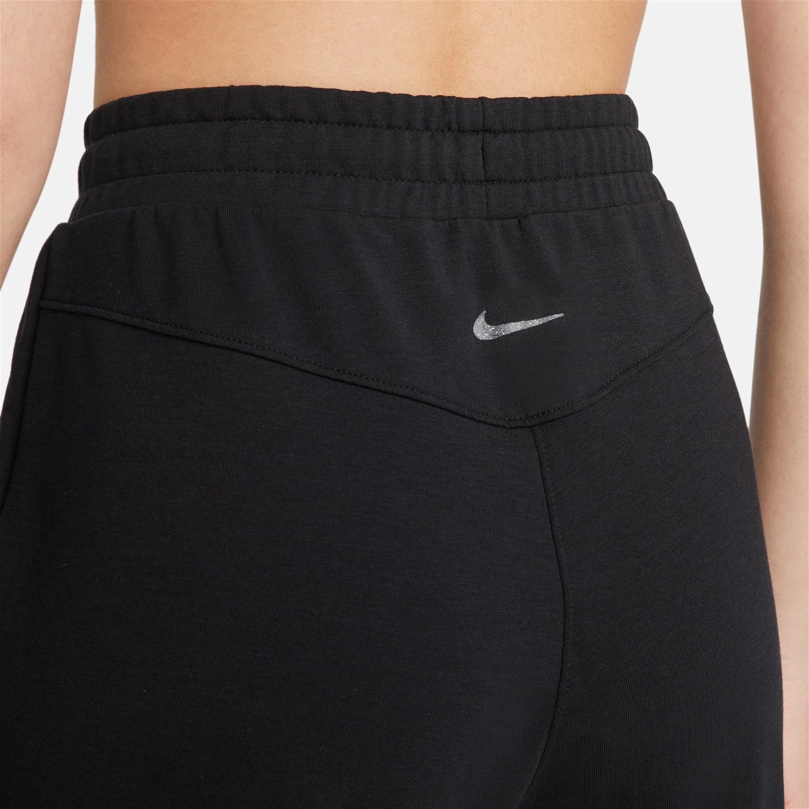 Nike Ny Dri-FIT Fleece Jogger 7/8 Kadın Siyah Eşofman Altı