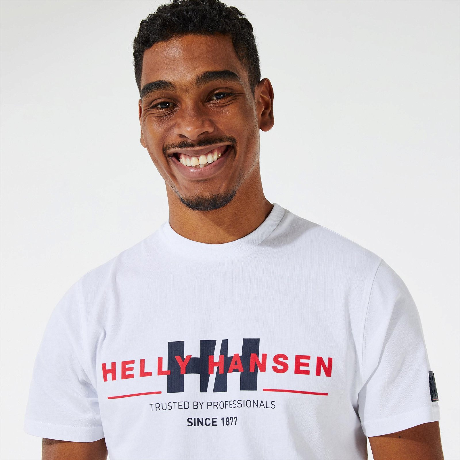 Helly Hansen Rwb Graphic Erkek Beyaz T-Shirt