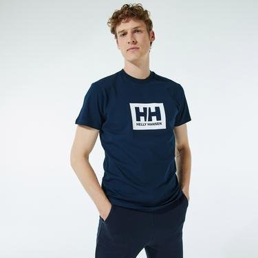 Helly Hansen Box Erkek Lacivert T-Shirt