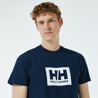  Helly Hansen Box Erkek Lacivert T-Shirt