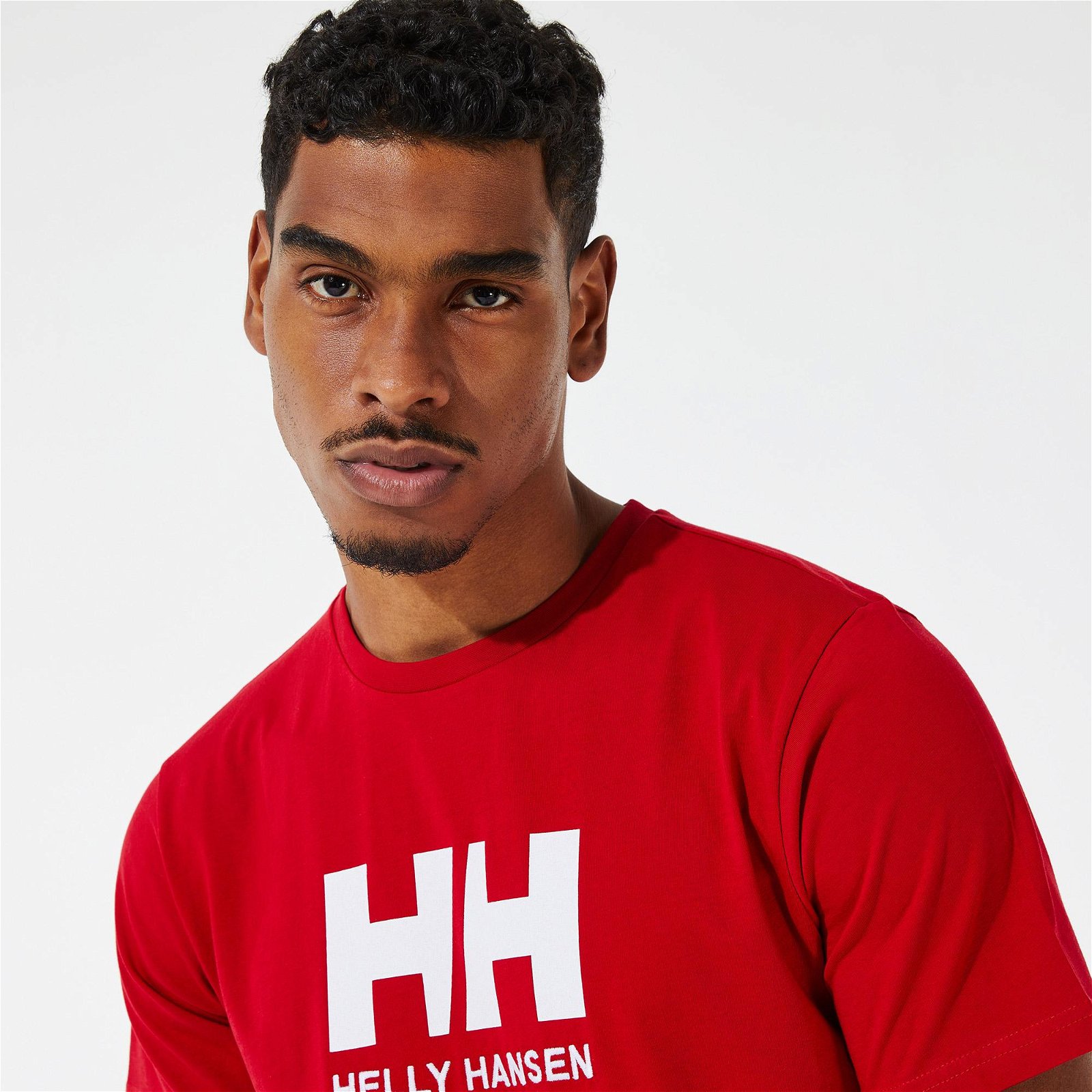 Helly Hansen Logo Erkek Kırmızı T-Shirt