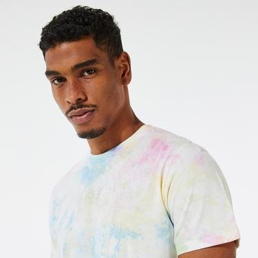  HYPE Cane Dye Scribble Erkek Renkli T-Shirt