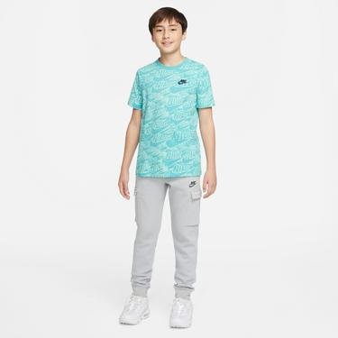 Nike Sportswear Kids Aop Çocuk Yeşil T-Shirt