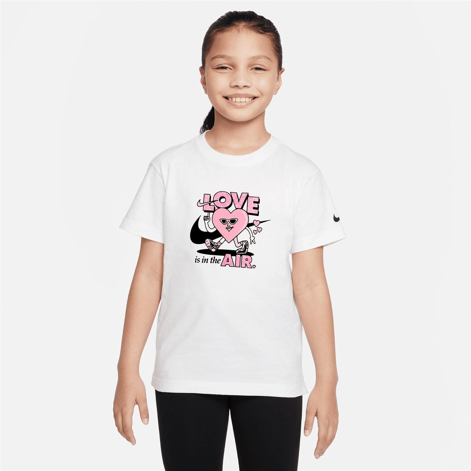 Nike Sportswear Dptl Valentine Çocuk Beyaz T-Shirt