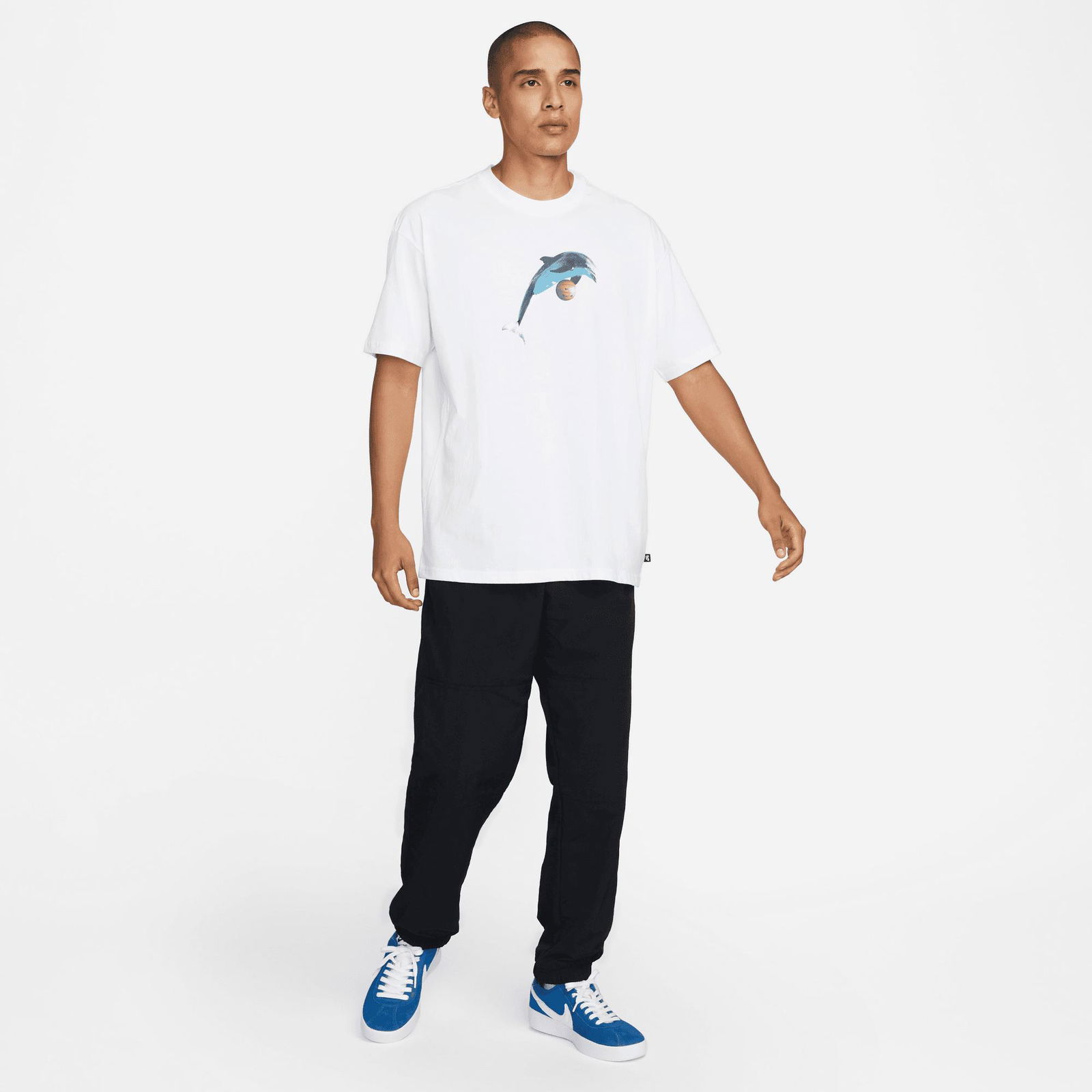 Nike Skateboarding Bernard Erkek Beyaz T-Shirt