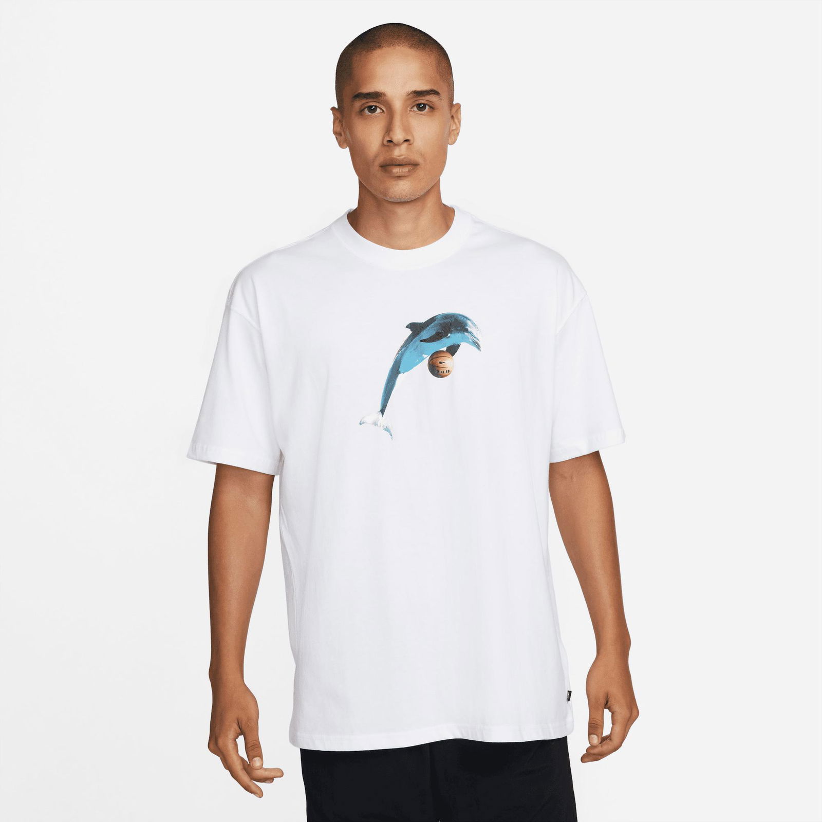 Nike Skateboarding Bernard Erkek Beyaz T-Shirt