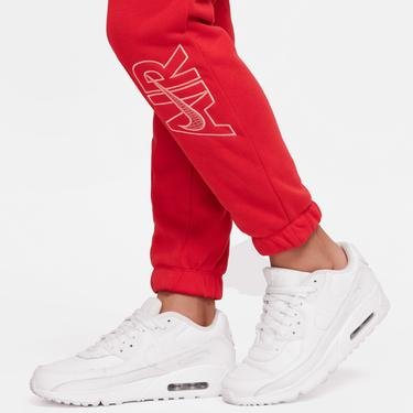  Nike Sportswear Air Ft Çocuk Kırmızı Eşofman Altı