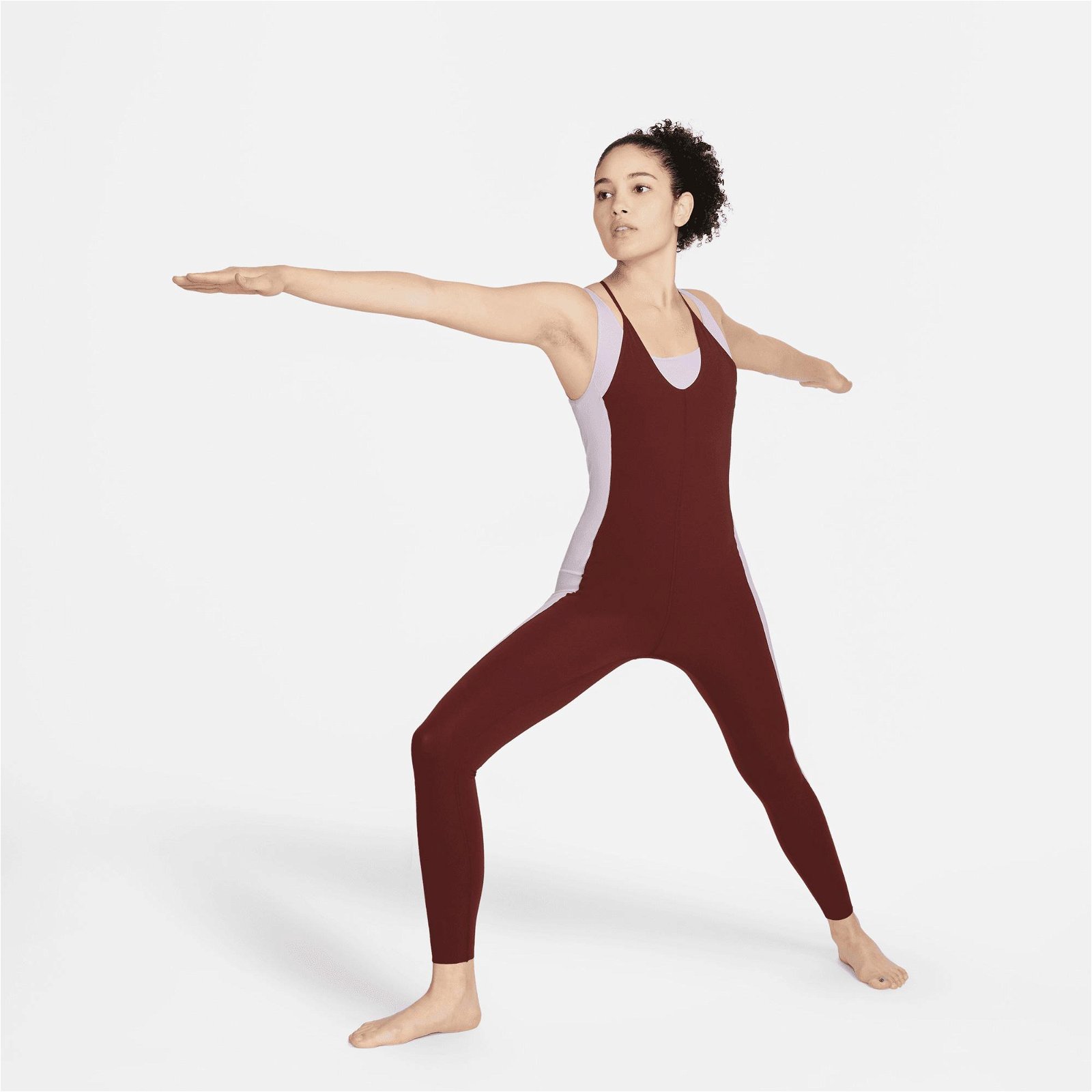 Nike Yoga Dri-FIT Luxe Tulum Kadın Kahverengi Tulum