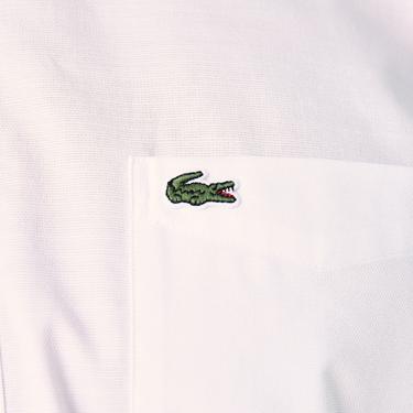  Lacoste Erkek Slim Fit Hakim Yaka Beyaz Gömlek
