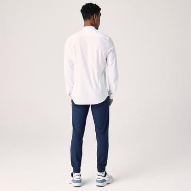  Lacoste Erkek Slim Fit Hakim Yaka Beyaz Gömlek