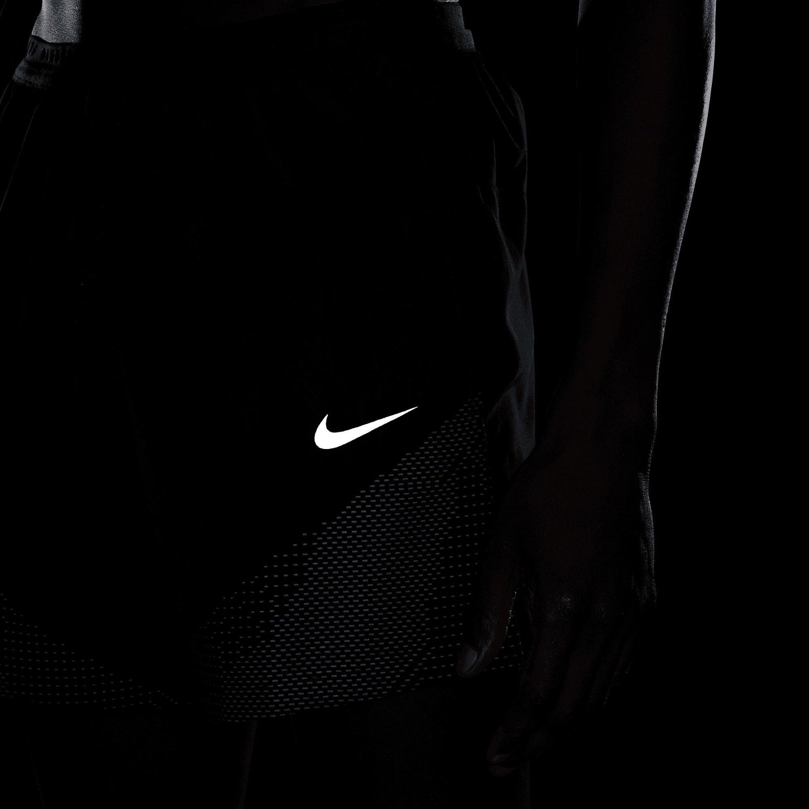 Nike Dri-Fit Run Division Flex Stride Flash 5 Erkek Siyah Şort