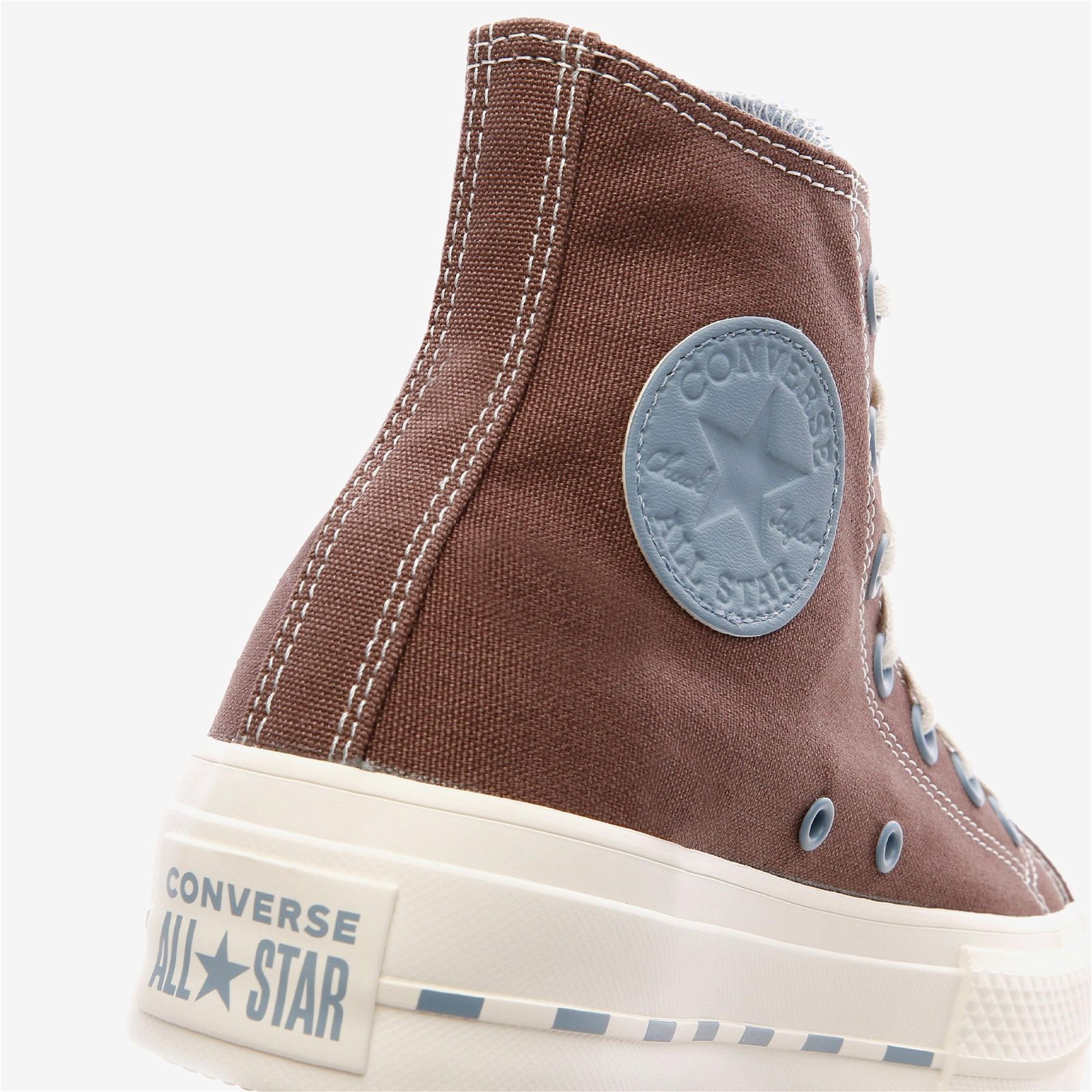 Converse Chuck Taylor All Star Lift Crafted Canvas Platform High Kadın Kahverengi Sneaker