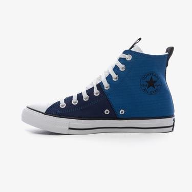  Converse Chuck Taylor All Star Split Upper Canvas & Ripstop High Unisex Mavi Sneaker