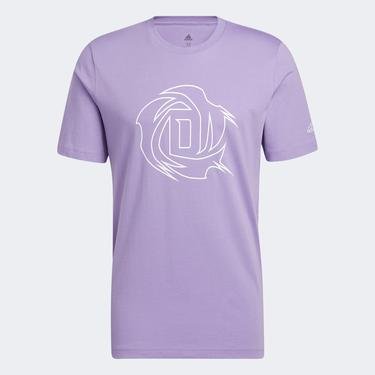  adidas Rose Avatar Erkek Mor T-Shirt