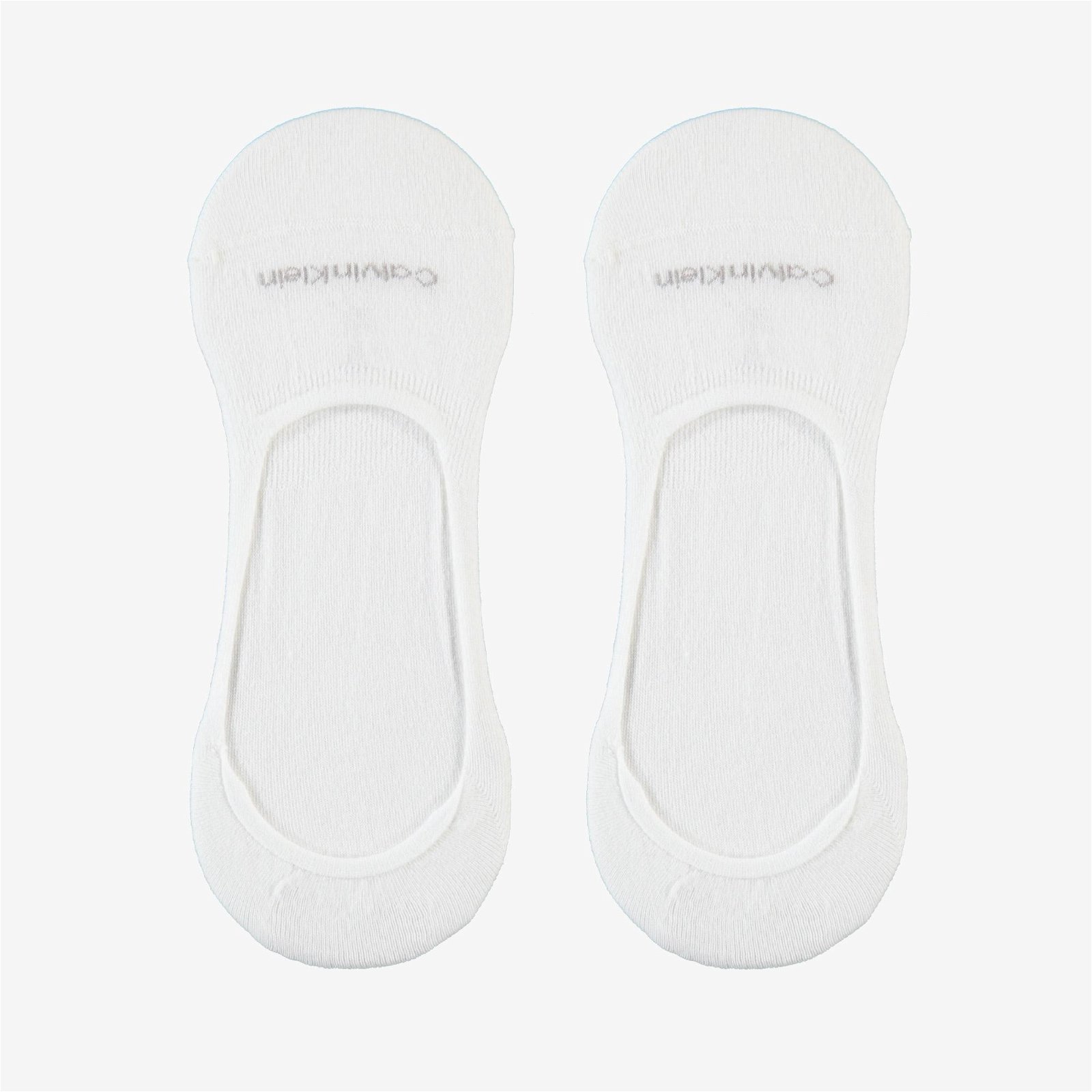 Calvin Klein Mid Cut 2'li Erkek Beyaz Çorap