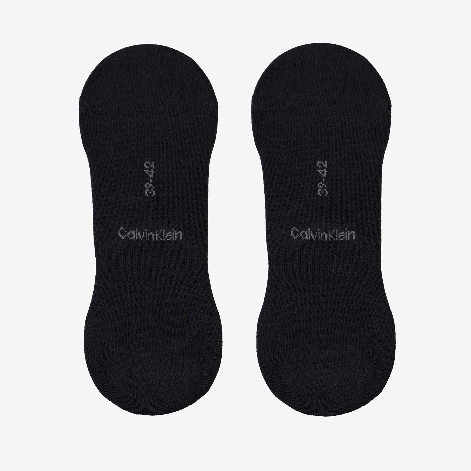 Calvin Klein Mid Cut 2'li Erkek Siyah Çorap