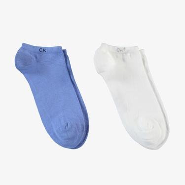  Calvin Klein 2'li Erkek Mavi Çorap