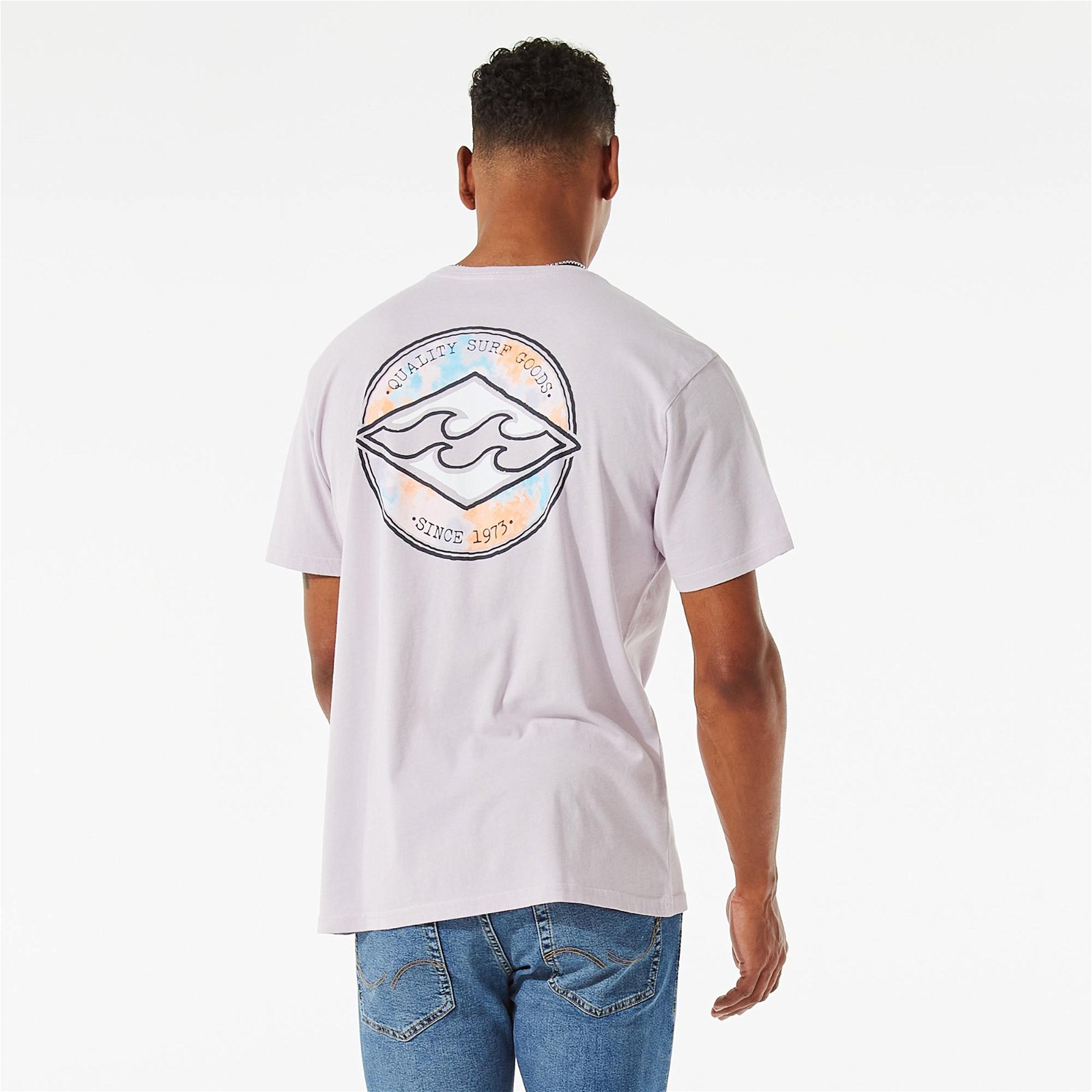 Billabong Rotor Diamond Erkek Mor T-shirt