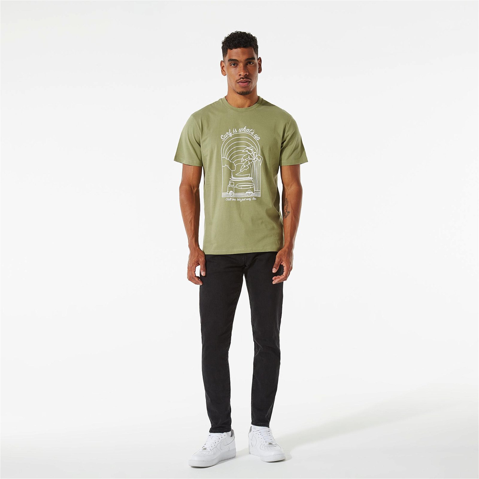Only&Sons Onsilias Erkek Yeşil T-Shirt