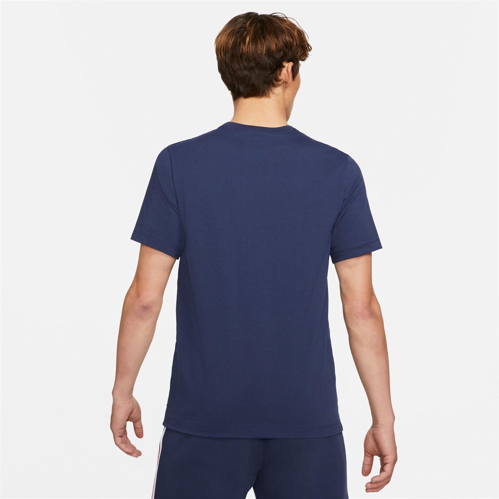 Jordan Paris Saint-Germain Wordmark Erkek Mavi T-Shirt