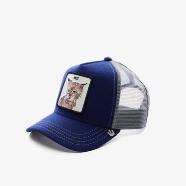  Goorin Bros Clean Cat Erkek Mavi Şapka