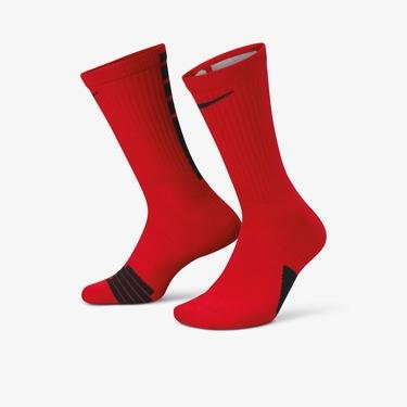  Nike Elite Crew Unisex Kırmızı Çorap