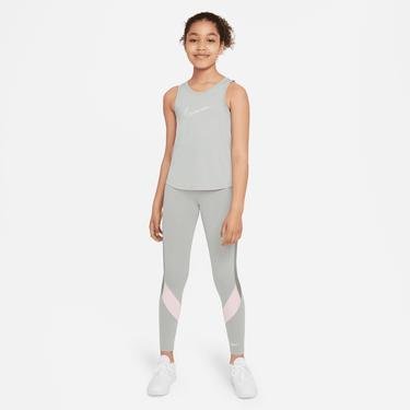  Nike Dri-Fit One Legging Çocuk Gri Tayt