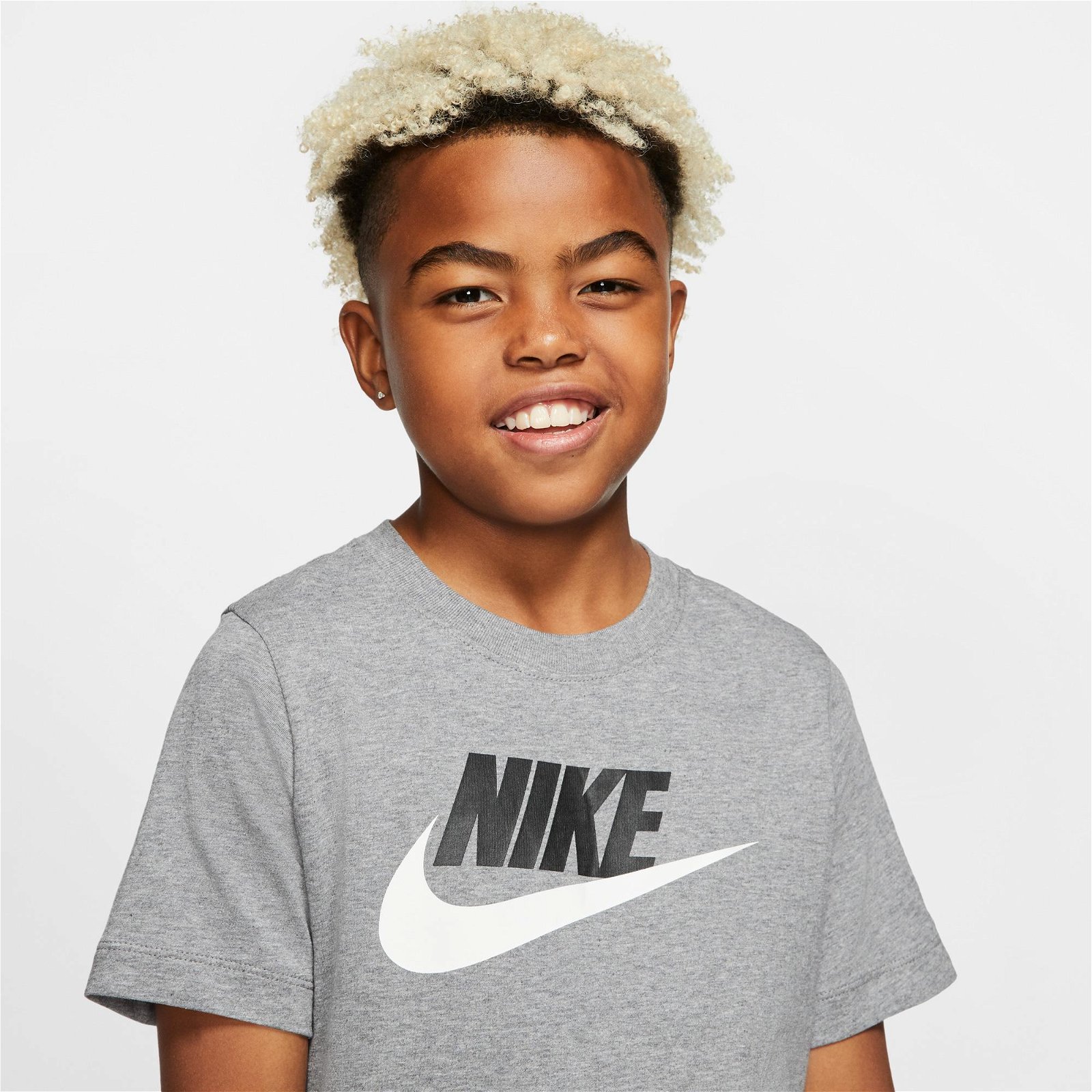 Nike Sportswear Futura Icon Td Çocuk Gri T-Shirt